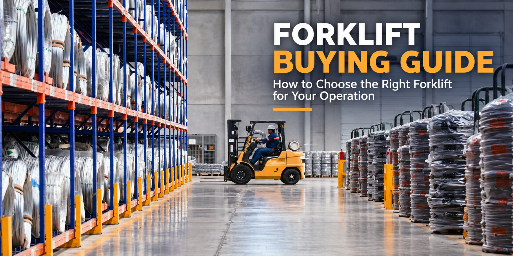 Forklift Buying Guide: How to Choose the Right Forklift for Your Operation